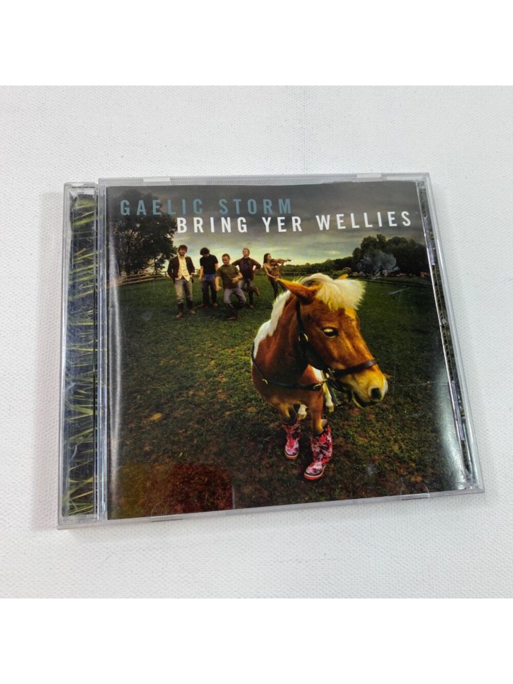 Gaelic Storm Bring Yer Wellies 2006 CD Lost Again Records Celtic Folk Album Rare